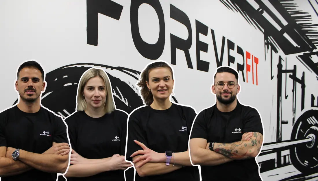 Η ομάδα των coaches του ForeverFit